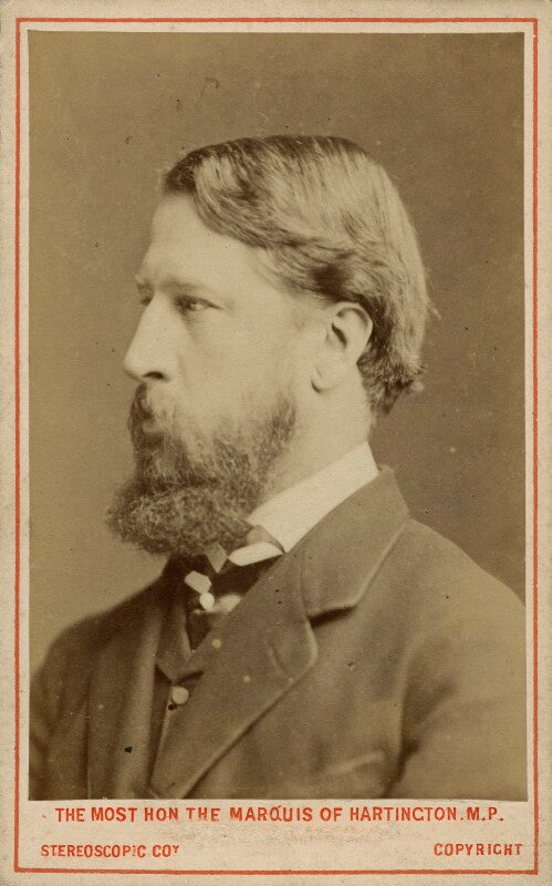 Spencer compton cavendish, 8th duke of devonshire npg x8029