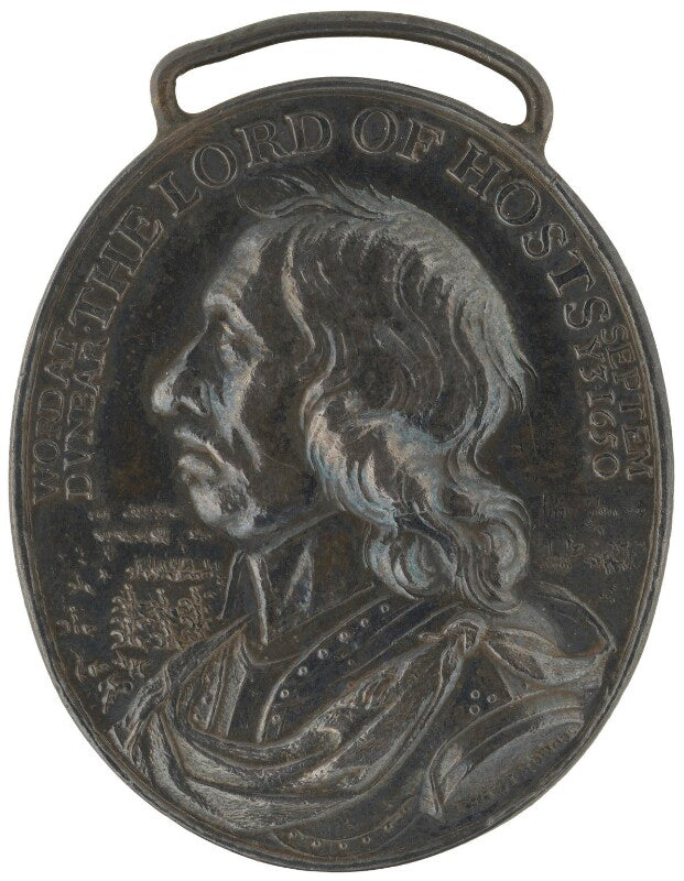 Oliver cromwell ('the dunbar medal') npg 4365