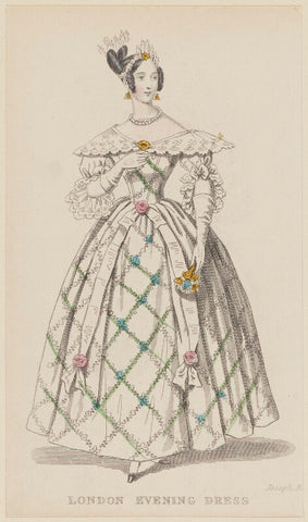 'London Evening Dress', August 1836 NPG D47697