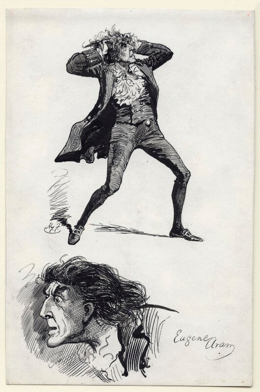 Sir henry irving as eugene aram in 'eugene aram' npg d101