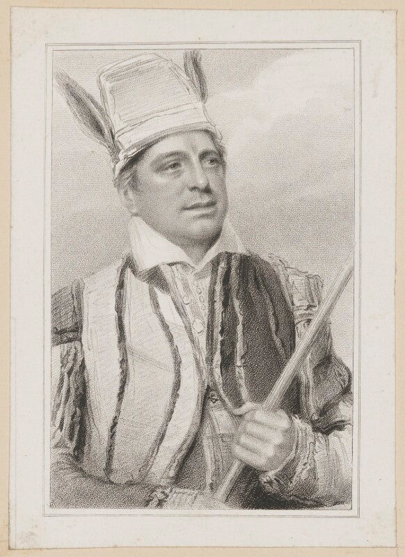 John fawcett as touchstone in 'as you like it' npg d38682