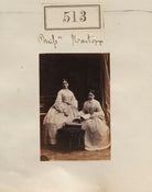 Louisa Margaret Emily Whitmore (née Cradock-Hartopp); Julia Charlotte (née Cradock-Hartopp), Countess of Shannon NPG Ax50219
