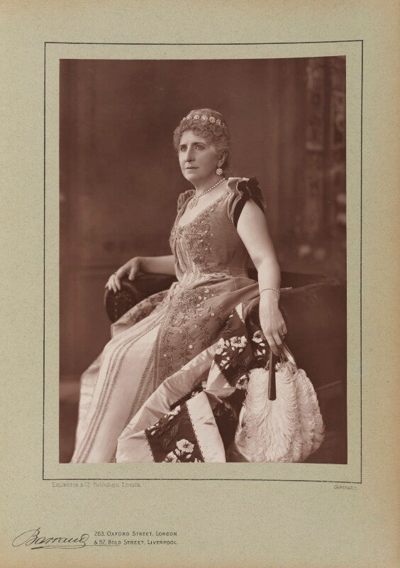 Dame (lucy) genevieve teresa ward, countess de guerbel npg ax5507