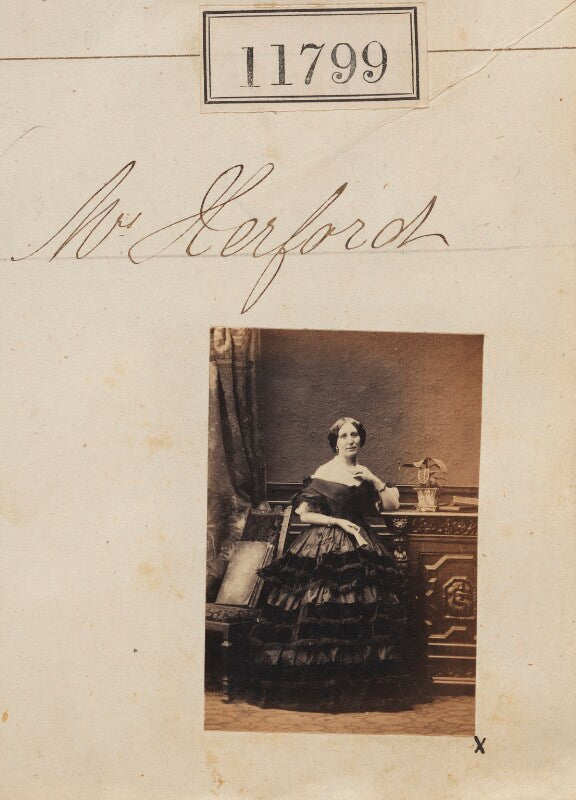 Mrs herford npg ax61479