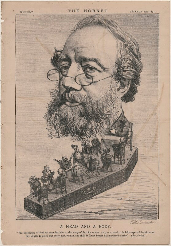 Dr lancaster ('a head and a body') npg d48222