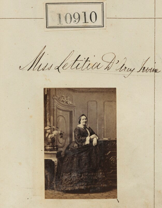 (harriet) letitia d'arcy irvine npg ax60616