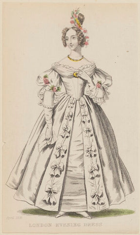 'London Evening Dress', April 1836 NPG D47693