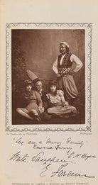 Nellie Farren; Edward Terry; Kate Vaughan; Edward Royce in 'The Forty Thieves' NPG Ax35615