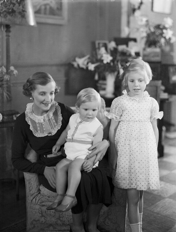 Lady vivian with her children npg x153214