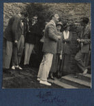 Peter Ralli; Jean de Menasce; L.P. Hartley; Lord David Cecil and four unknown sitters NPG Ax141580