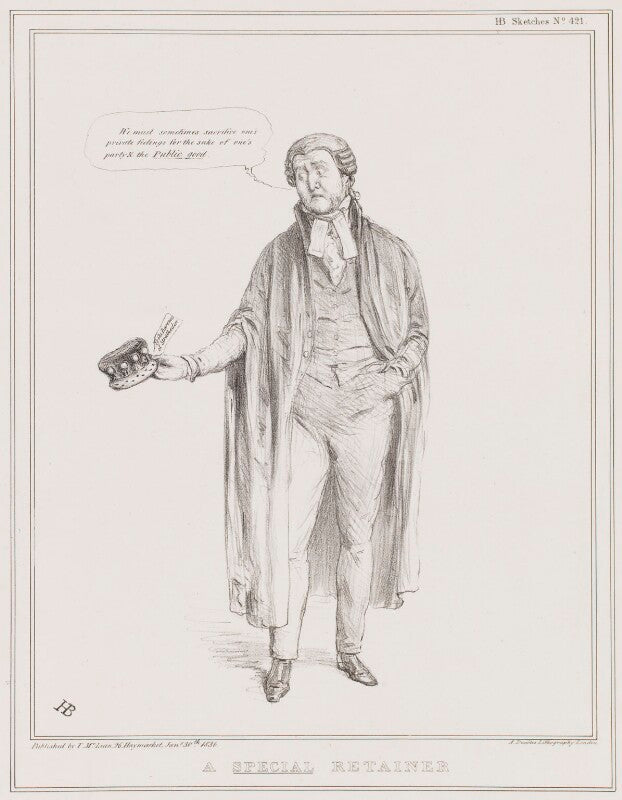 A special retainer (john campbell, 1st baron campbell of st andrews) npg d41355