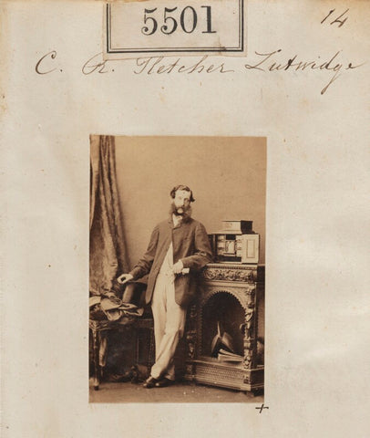 Charles Robert Fletcher Lutwidge NPG Ax55460