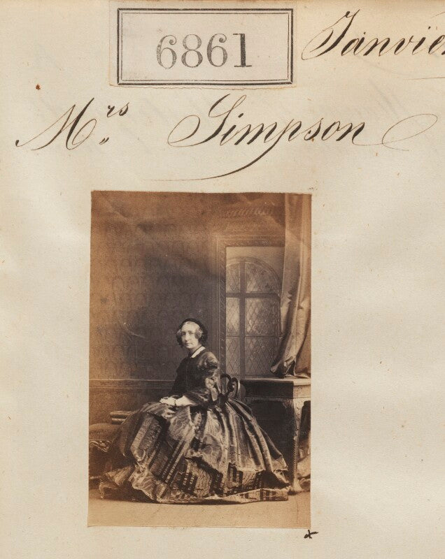 Mrs simpson npg ax56784