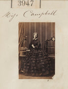 Miss Campbell NPG Ax53962