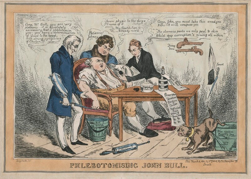 Phlebotomising john bull npg d48810