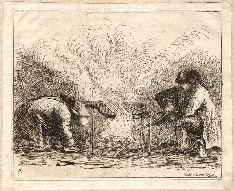 Frederick north, 2nd earl of guilford; charles james fox npg d9549