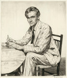 Stephen Bone woodcutting NPG D17837