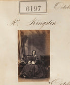 Catherine Minet Kingston (née Raper) NPG Ax56143