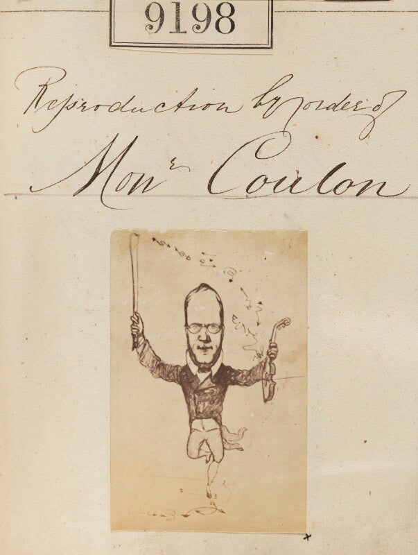 'reproduction by order of mr coulon' npg ax59020