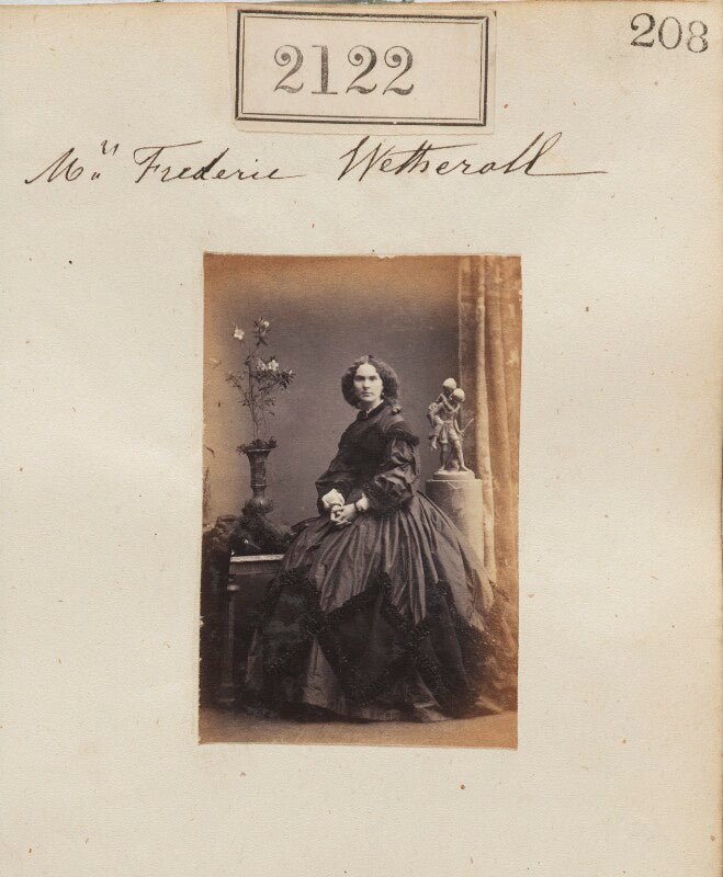 Mrs frederick wetherall npg ax51512