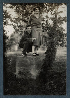 Philip Tilden; Julian Vinogradoff (née Morrell) NPG Ax142303