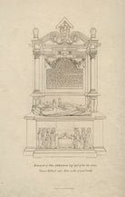 Monument of John Ashburnham Esq..re and his two wives NPG D7392