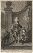 Richard Boyle, 3rd Earl of Burlington and 4th Earl of Cork; Lady Jane Boyle NPG D32424