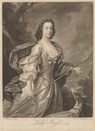 Rebecca (née Lockhart), Countess of Erroll when Lady Boyd NPG D36196