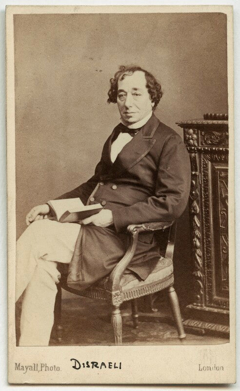 Benjamin disraeli, earl of beaconsfield npg x656