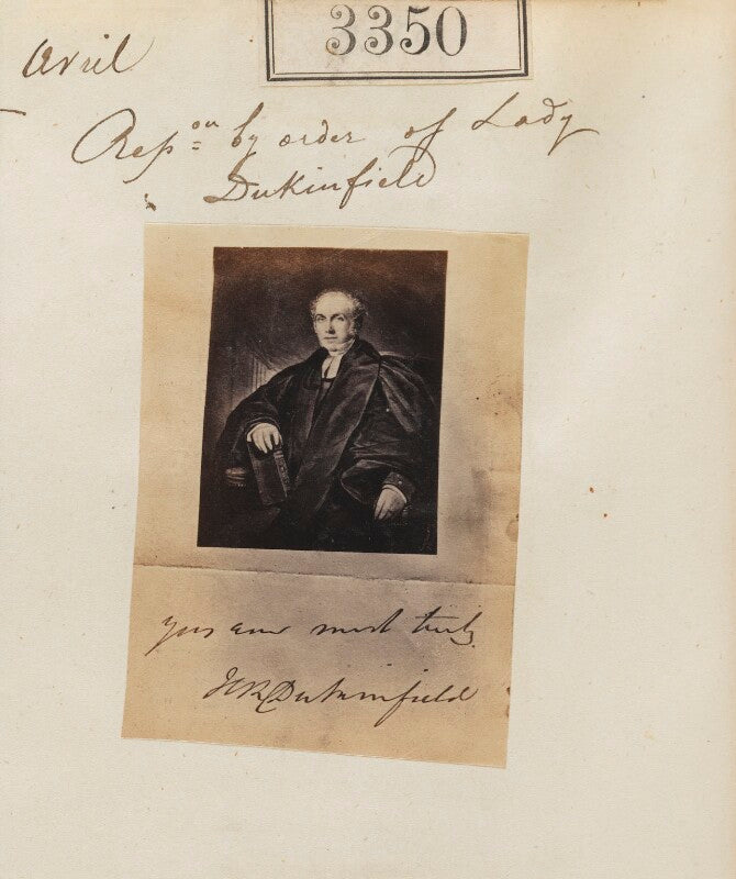 'reproduction by order of lady jane dukinfield (née craufurd)' npg ax52747