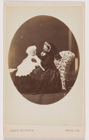 Prince Albert Victor, Duke of Clarence and Avondale; Queen Victoria NPG x196307