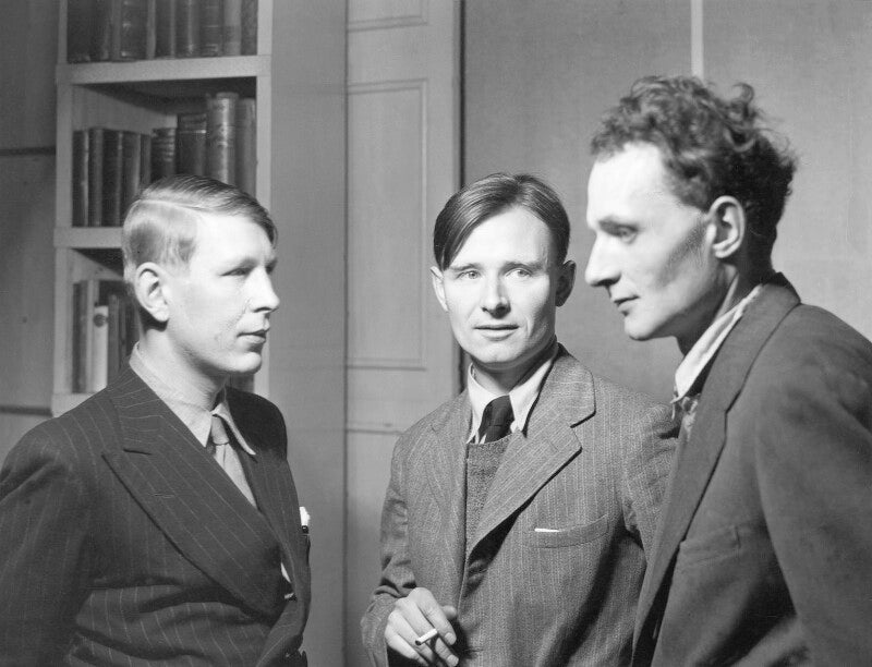 W.h. auden; christopher isherwood; stephen spender npg x2952