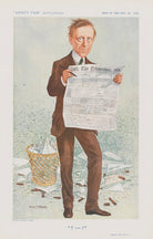 James Louis Garvin ('Men of the Day. No. 1296. "? - !"') NPG D45627