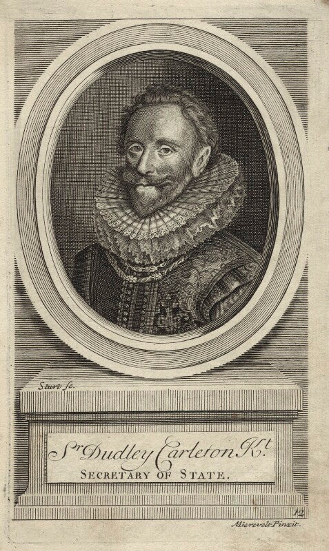 Dudley carleton, viscount dorchester npg d26052