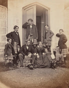 John Grant, Mrs Grant & their Children, 1861 NPG P22(12)