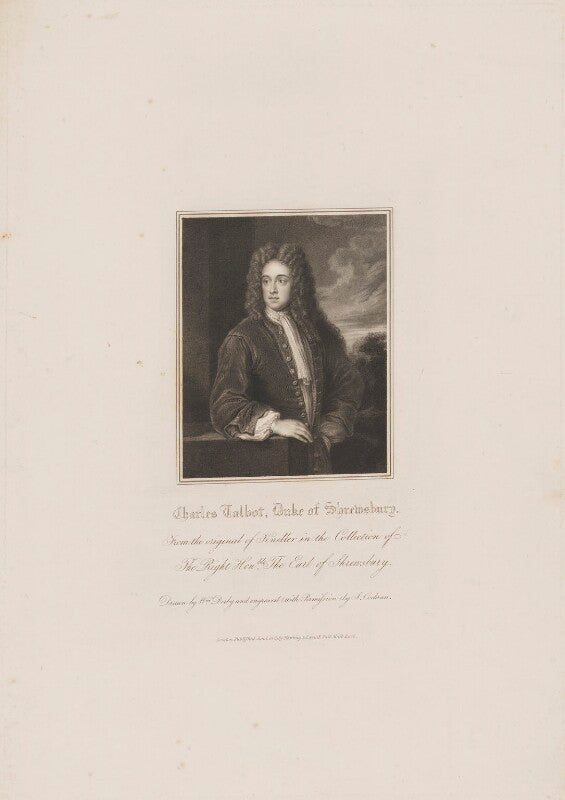 Charles talbot, 1st duke of shrewsbury npg d40717