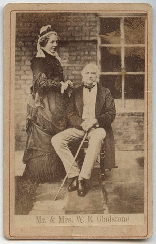 Catherine Gladstone (née Glynne); William Ewart Gladstone NPG x5976
