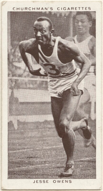 Jesse owens (james cleveland owens) npg d49286