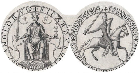 The Great Seal of King Richard I ('the Lionheart') NPG D43332