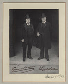 John Cumming Macdona; Courtenay Robert Percy Vernon, 3rd Baron Lyveden NPG x135312