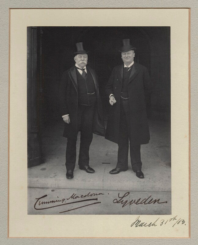 John cumming macdona; courtenay robert percy vernon, 3rd baron lyveden npg x135312