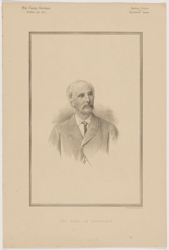 William king noel, 1st earl of lovelace npg d46157