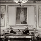 Celeste Lelia Beatrix (née Shoucair), Lady Roberts; Sir Frank Kenyon Roberts NPG x134752