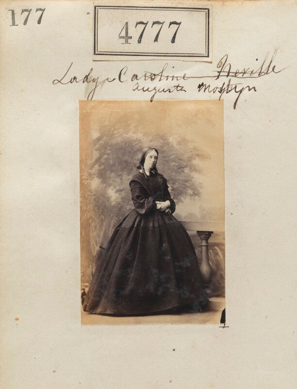 Lady (henrietta) augusta lloyd mostyn (née nevill) npg ax54788