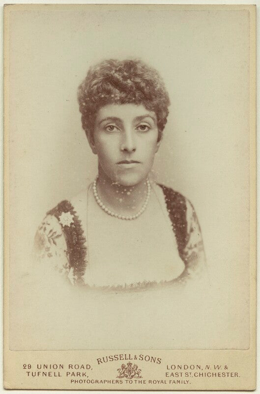 Mary ('patsy') cornwallis west (née fitzpatrick) npg x128478