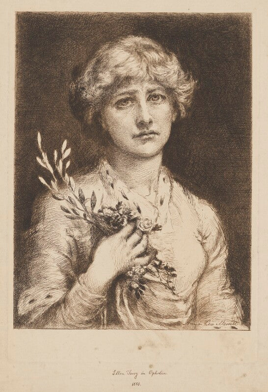 Ellen terry as ophelia npg d4091
