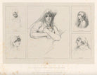 Cecilia Combe (née Siddons); Sarah Siddons (née Kemble); Maria Siddons; George John Siddons; Charles Kemble NPG D21827
