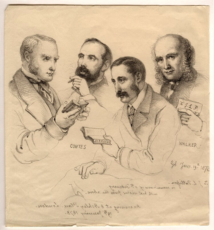 Sir george scharf and friends npg d6712