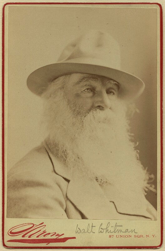 Walt whitman npg x15420