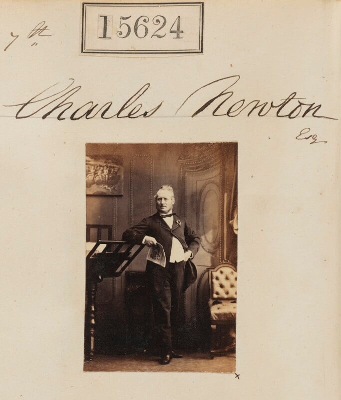 Charles newton npg ax63556
